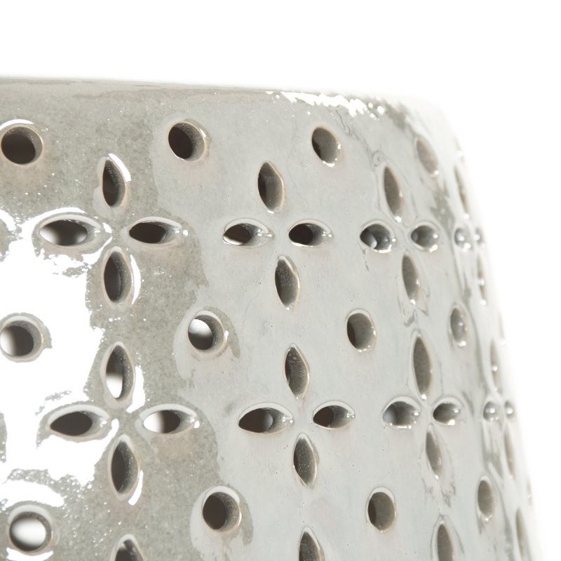 Lovell Garden Stool, Gray