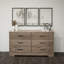 Commode double 6 tiroirs l 53,25 po Yazeed-223438967