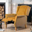 Airell 70cm Wide Velvet Wing Chair Recliner-1456737341