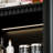 Black Solid + Manufactured Wood+Glass Display Cases