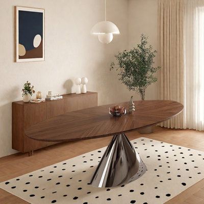 Minimalist Design Oval Creative Modeling Table