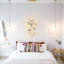 Décoration murale suspendue en macramé Boho