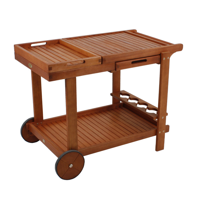 Bryton Wood Bar Cart