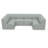 Fleener 124" Sunbrella® Outdoor U Sectional-125469627