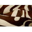 Tapis chocolat / beige Krishna