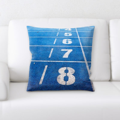 Coussin décoratif course track Yatendra