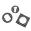 Concealed, Square Euro Escutcheon Door Accessory-56209918