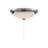 12 in. 1 - Light Frosted LED Bowl Ceiling Fan Light Kit-28786563