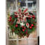 Red Berry And Pine Cone Evergreen Wreath