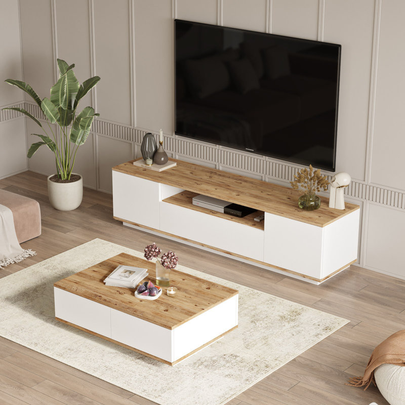Ensemble de meubles de salon, Blanc