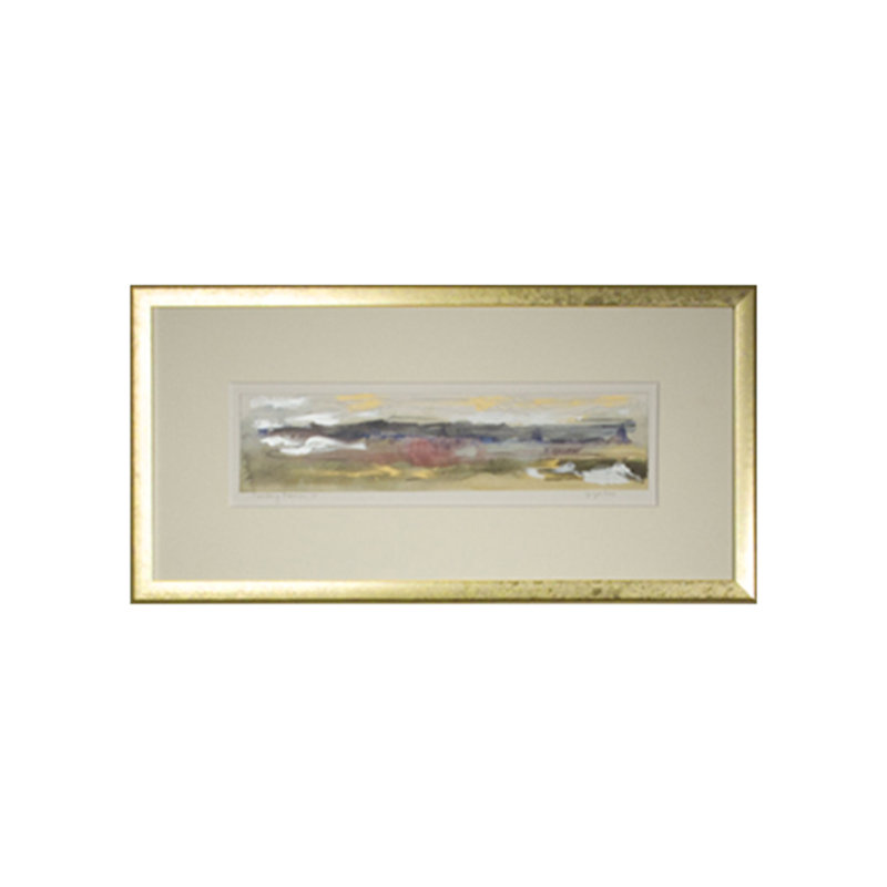Cooling Down II Print by J.Johns, Gold Framed