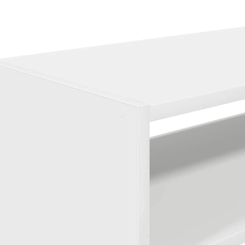 6 Pair Shoe Rack, White
