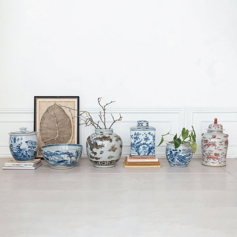 Porcelain Ginger Jar
