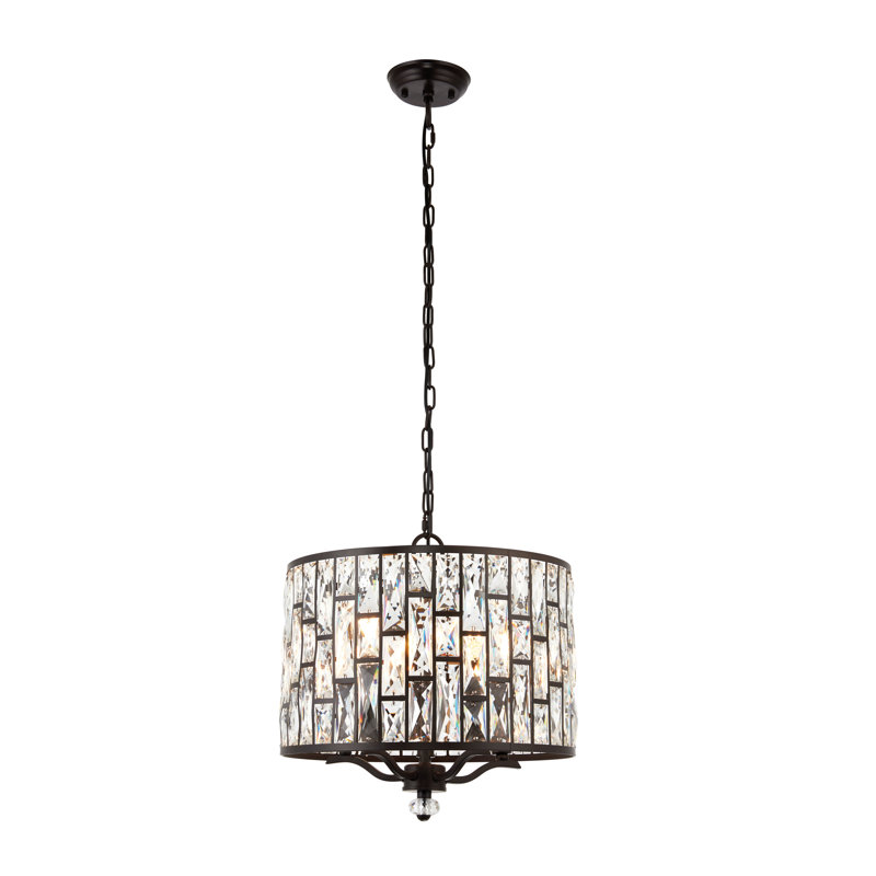 Hoffmann 5-Light Drum Pendant