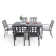 Rectangular 6 - Person 149.6cm Long Dining Set