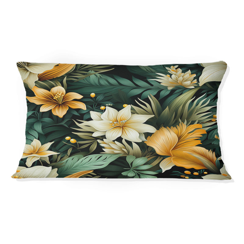 Oreiller en polyester floral