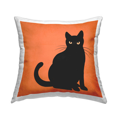 Polyester Throw Square Pillow Cover & Insert