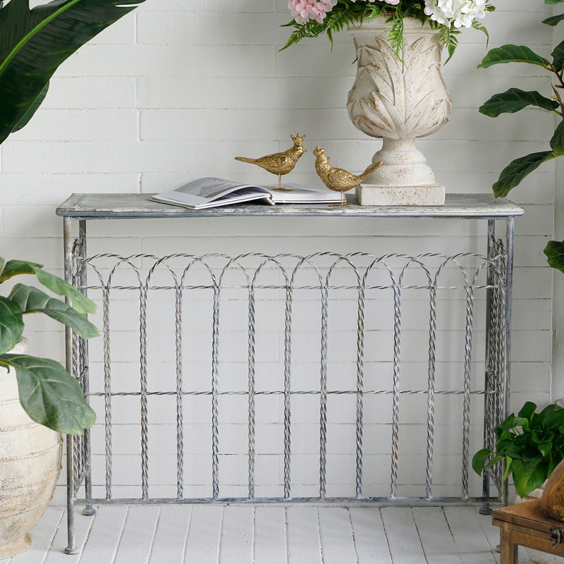 Console rustique en fer