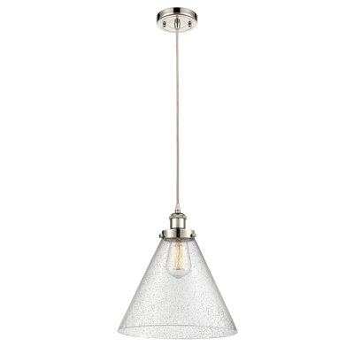 Luminaire suspendu conique à 1 lumière Gendron