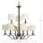 Inspire 9 - Light Dimmable Tiered Chandelier-934856436