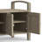 Warm Shaker 44"W Solid Wood Transitional Storage Bench with Lift-Up Lid and Shaker-Style Panels-1669960312