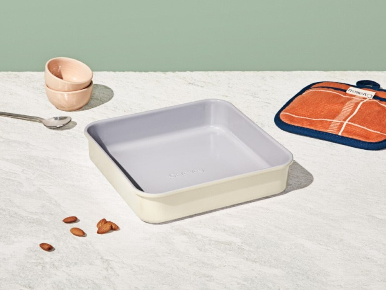 Caraway Nonstick Ceramic Baking Pan, Cream