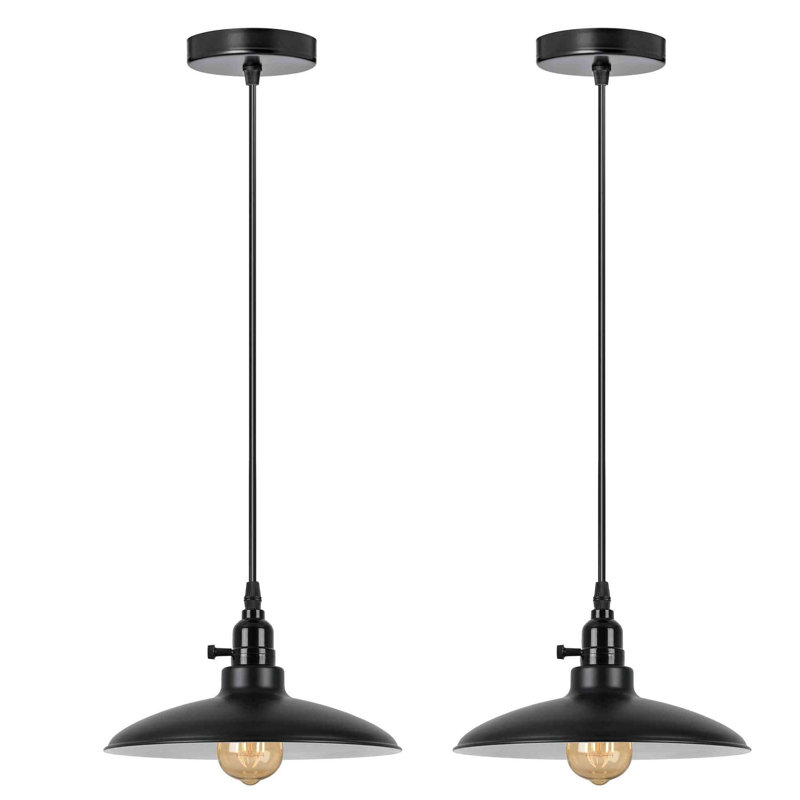 1 - Light Pendant, Yes, Black