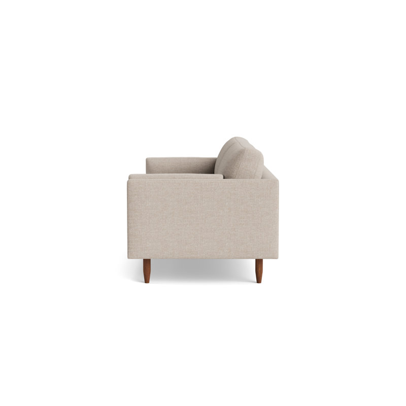 Skinny Fat Sofa ("85"), Performance Weave - Natural