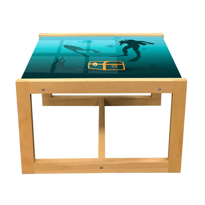 Jahira Sled Coffee Table, 62cm H x 46cm W x 40cm D