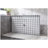 Glasstone 48x36 Inch White Shower Base with Anti-Slip Surface, SMC Solid Finish and Stainless Steel Drain Cover