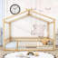 Structure de lit en bois avec clôture Akeiba, pour enfants, adolescents-152408393-152408756