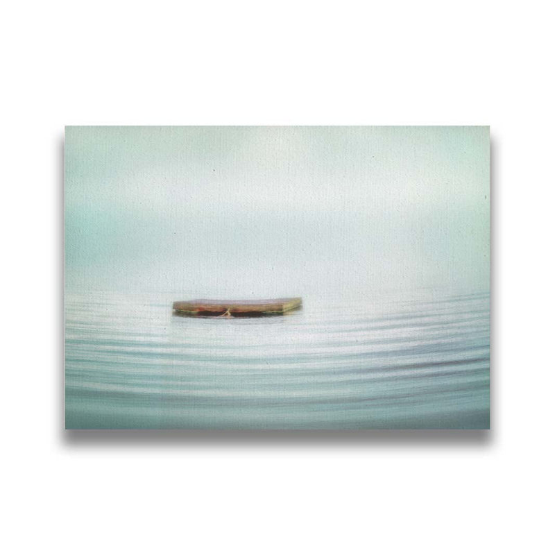 Dockside par Hal Halli. Impression sur papier - Montée et encadrée, H 34 po x l 44 po