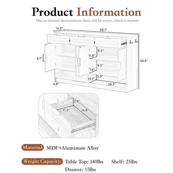Dimensions du produit