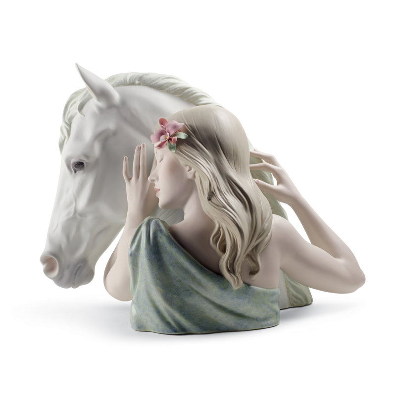 A True Friend Woman Bust