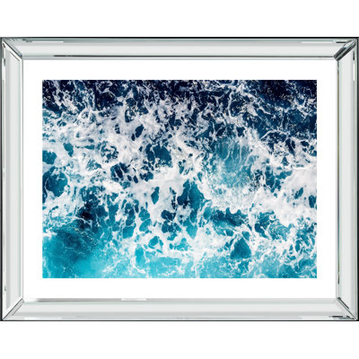 Aqua 1 - Single Picture Frame Print
