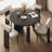 Safe and durable solid wood table set