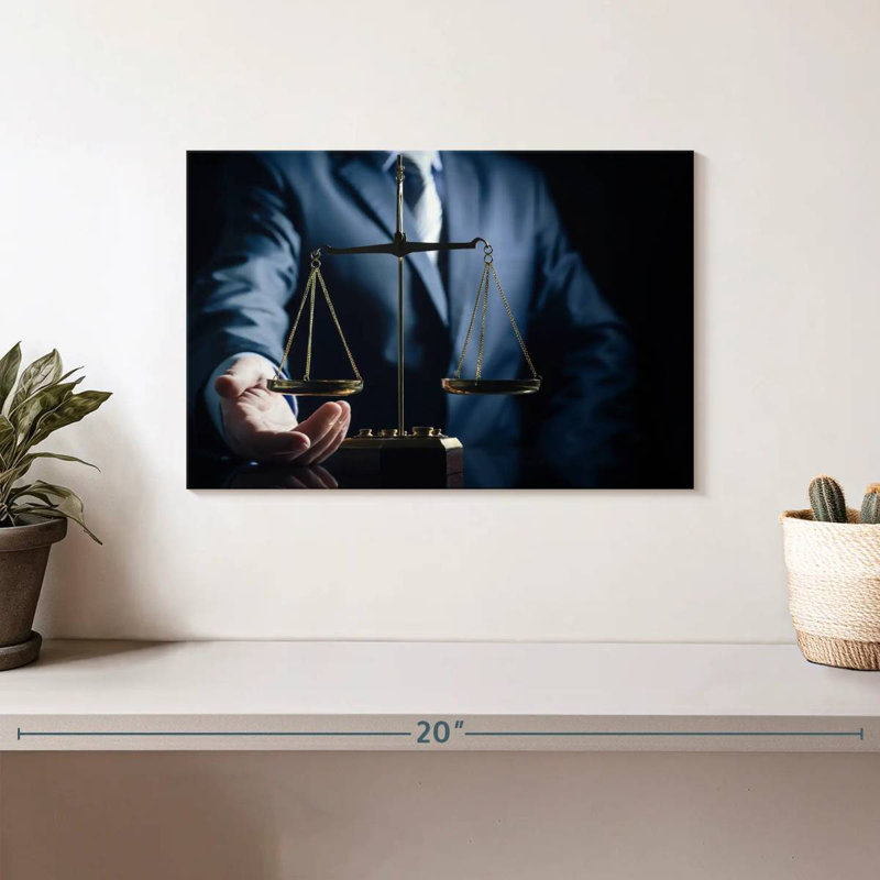 Justice Scale, 8" H x 12" W