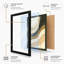 Layered Horizons Minimalist - Framed Print-521135222-521135177