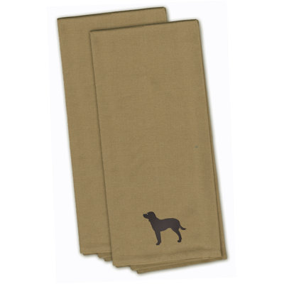 Cotton Embroidered Tea Towel Kitchen Towel