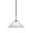 Ahern Paramount Stem Hung Pendant With 10" Gray Linen Glass-203731081-203731086