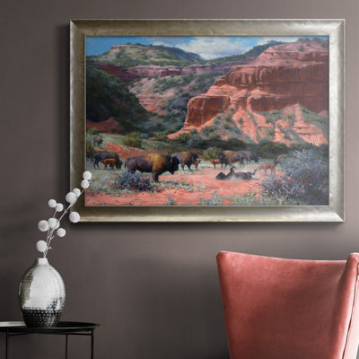Caprock Canyon - reproduction d'art sur toile