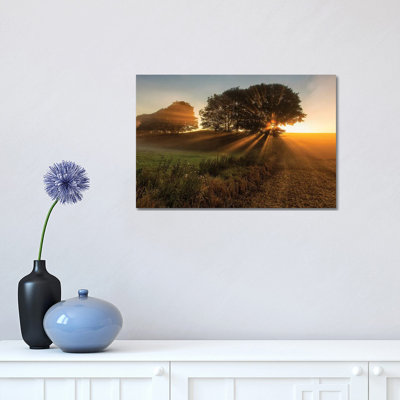 Sunbeams by Leif Londal - Wrapped Canvas Print