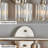 Kyneisha Modern 3 Light Crystal Vanity Light, Vertical Bathroom Light Fixture Over Mirror for Dressing Table Sink, Compatible with Dimmable Bulbs (Bulbs Not Included)-1311376992-1311377006
