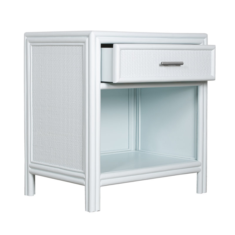 Aruba 1 - Drawer Nightstand, Light Blue