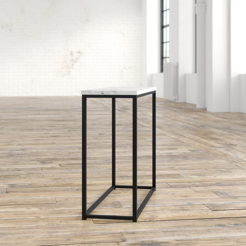 Alazae 39.4'' Console Table, Gray