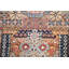 Tapis de couloir multicolore en laine noué à la main de conception unique 2 pi 8 po x 10 pi 0 po