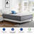 Alwyn Home Waterloo Individual Pocketed Coil Mattress, Light Color, Medium, Mattress in Box-362097758-400151336