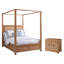 Newport Upholstered Configurable Bedroom Set