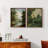 Vintage  Landscape IX  -Framed Giclee Print - Set of 2-282217318-282217317