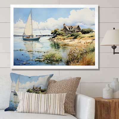 England Coastal Serenityengland Landscape V - reproduction d'art sur toile